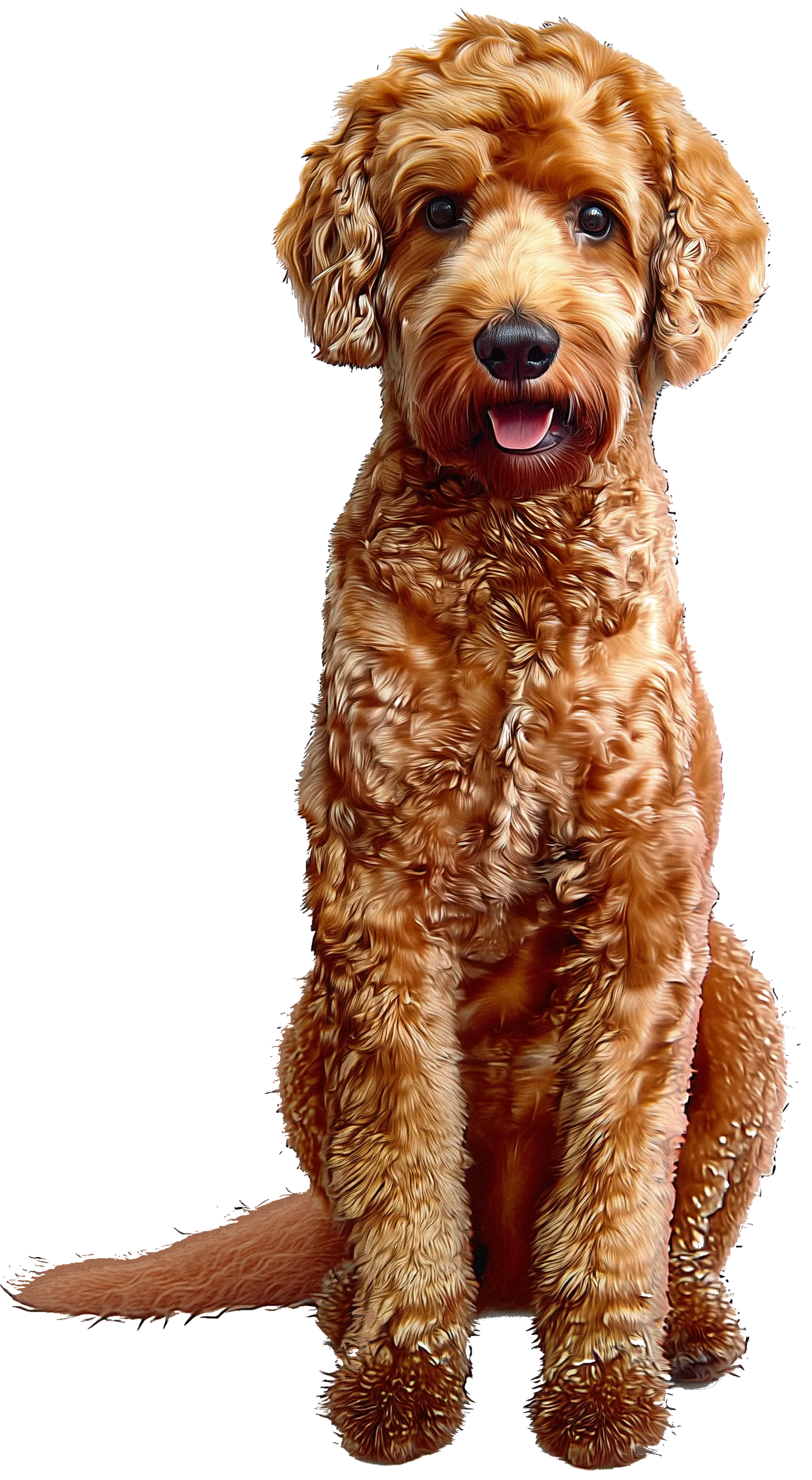 Dex after — clean and happy