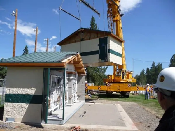 Crane drop-in installation