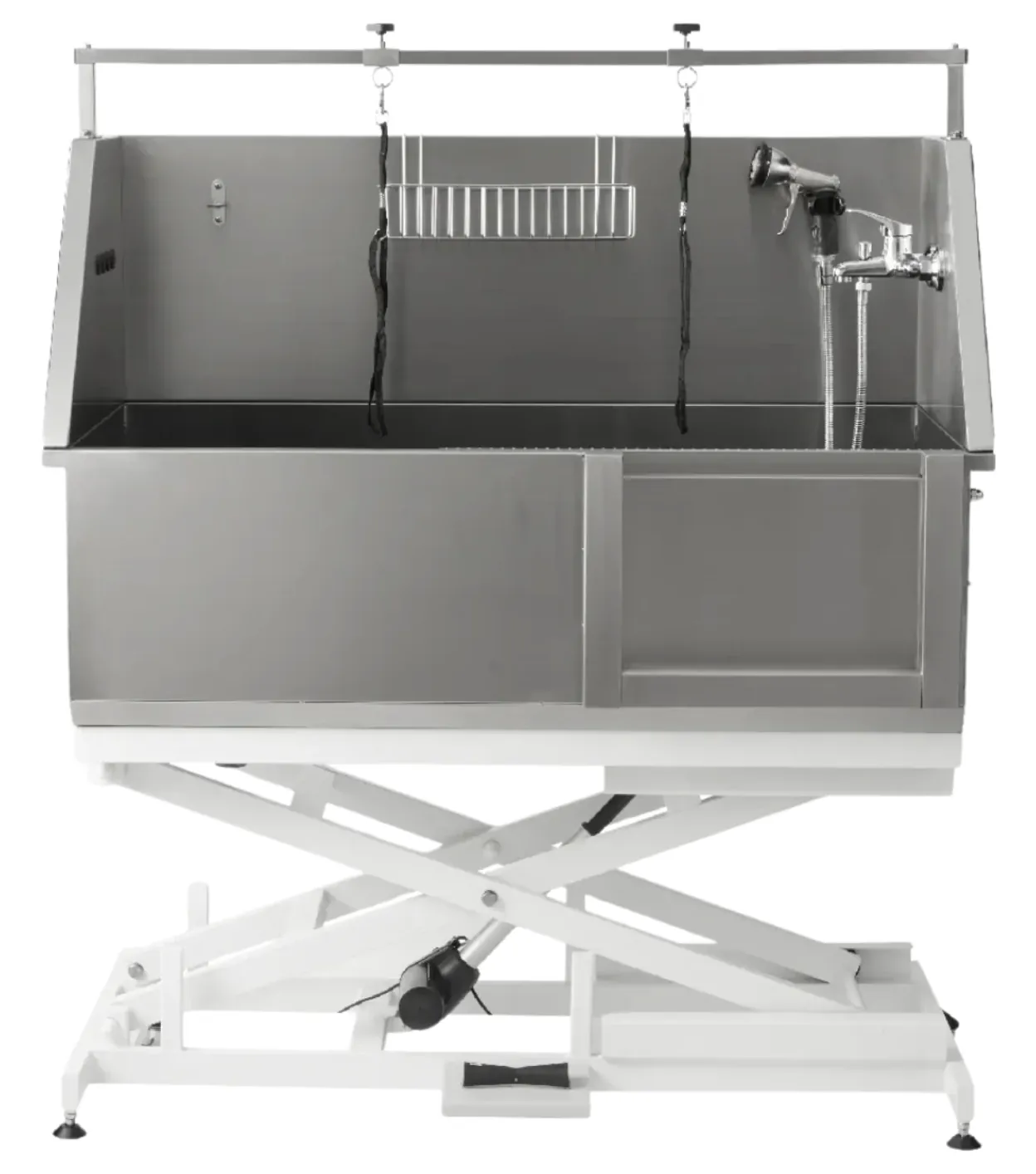 City Dog Wash adjustable-height tub with scissor lift